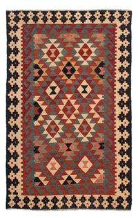 Kelim Rug - Splash - 207 x 146 cm - multicolored