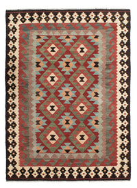 Kelim Rug - Splash - 207 x 150 cm - multicolored