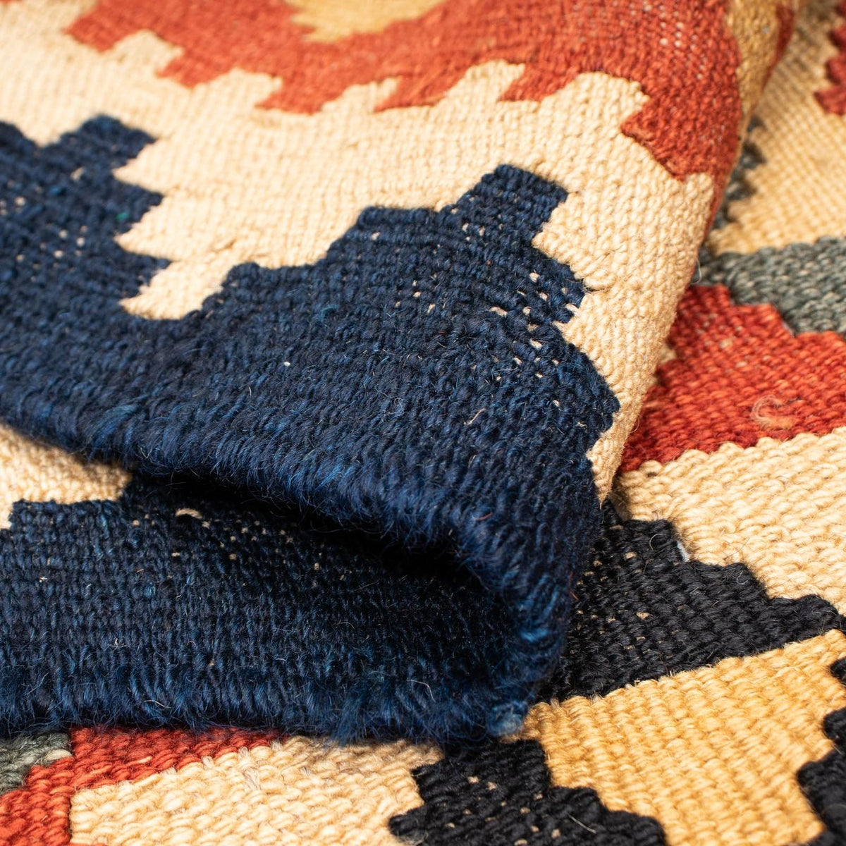 Kelim Rug - Splash - 200 x 146 cm - multicolored