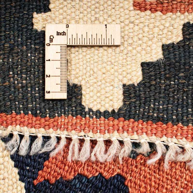 Kelim Rug - Splash - 205 x 158 cm - multicolored