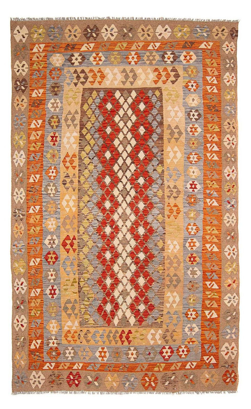 Kelim Rug - Splash - 309 x 200 cm - multicolored