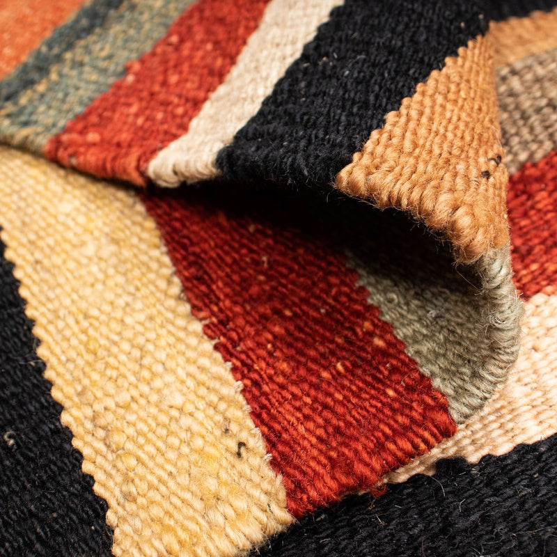 Kelim Rug - Splash - 200 x 152 cm - multicolored