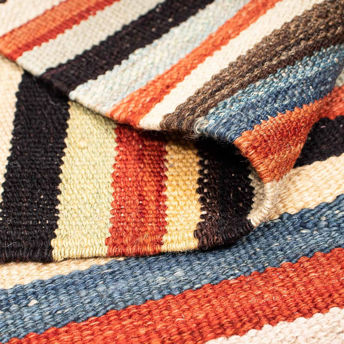 Kelim Rug - Oriental - 210 x 138 cm - multicolored