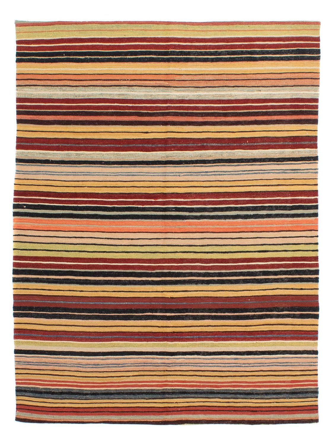 Kelim Rug - Splash - 190 x 147 cm - multicolored