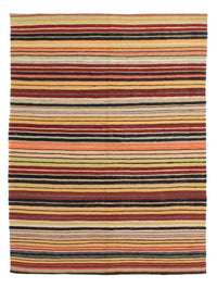 Kelim Rug - Splash - 190 x 147 cm - multicolored