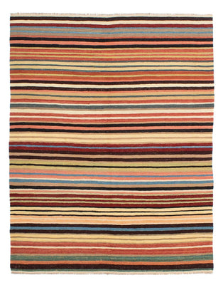 Kelim Rug - Splash - 199 x 156 cm - multicolored
