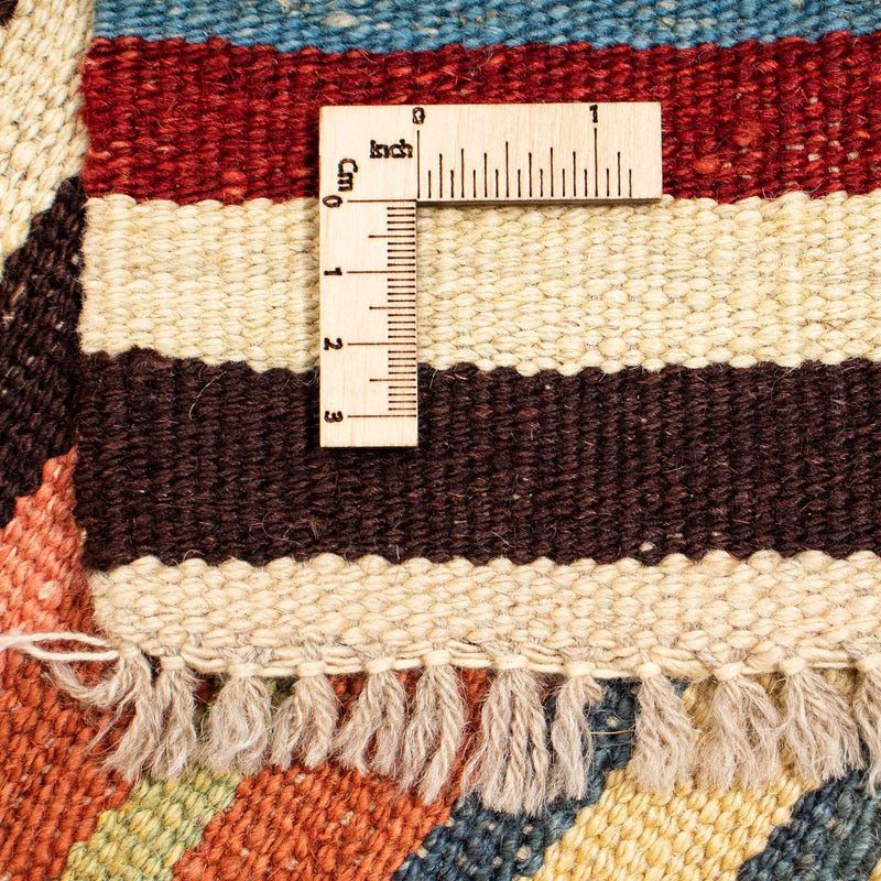 Kelim Rug - Splash - 199 x 156 cm - multicolored