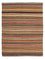Kelim Rug - Splash - 195 x 152 cm - multicolored