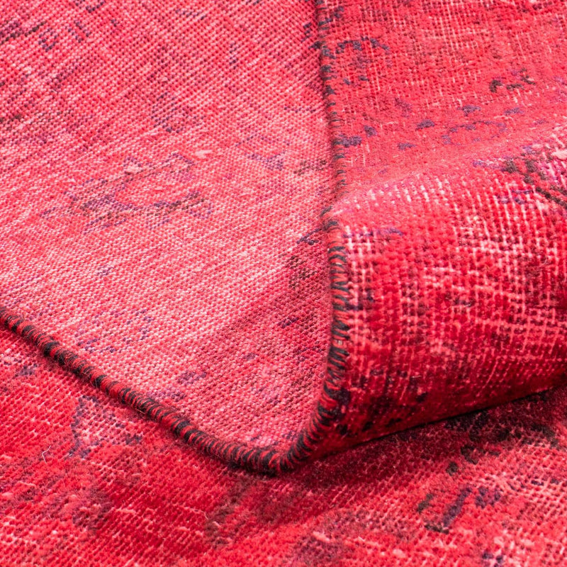 Vintage Rug - 344 x 259 cm - dark red