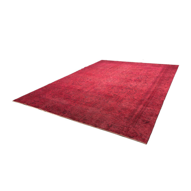 Vintage Rug - 344 x 259 cm - dark red