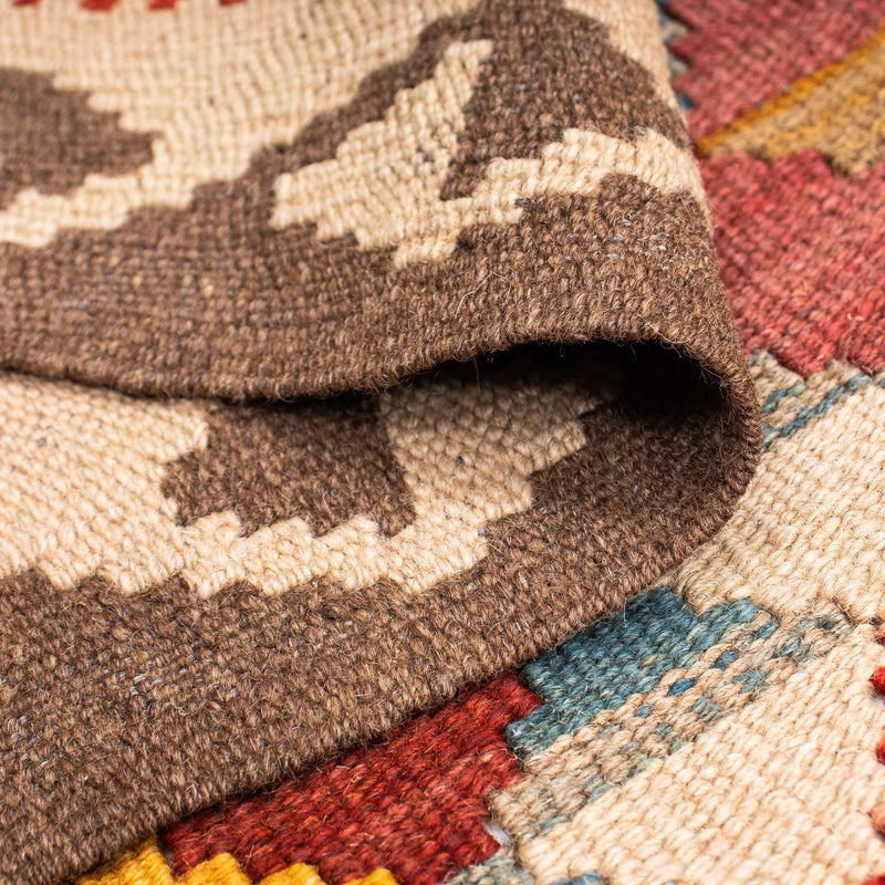 Runner Kelim Rug - Oriental - 195 x 98 cm - red