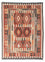 Kelim Rug - Oriental - 194 x 147 cm - light red