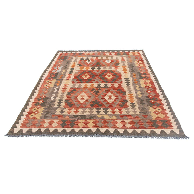 Kelim Rug - Oriental - 194 x 147 cm - light red