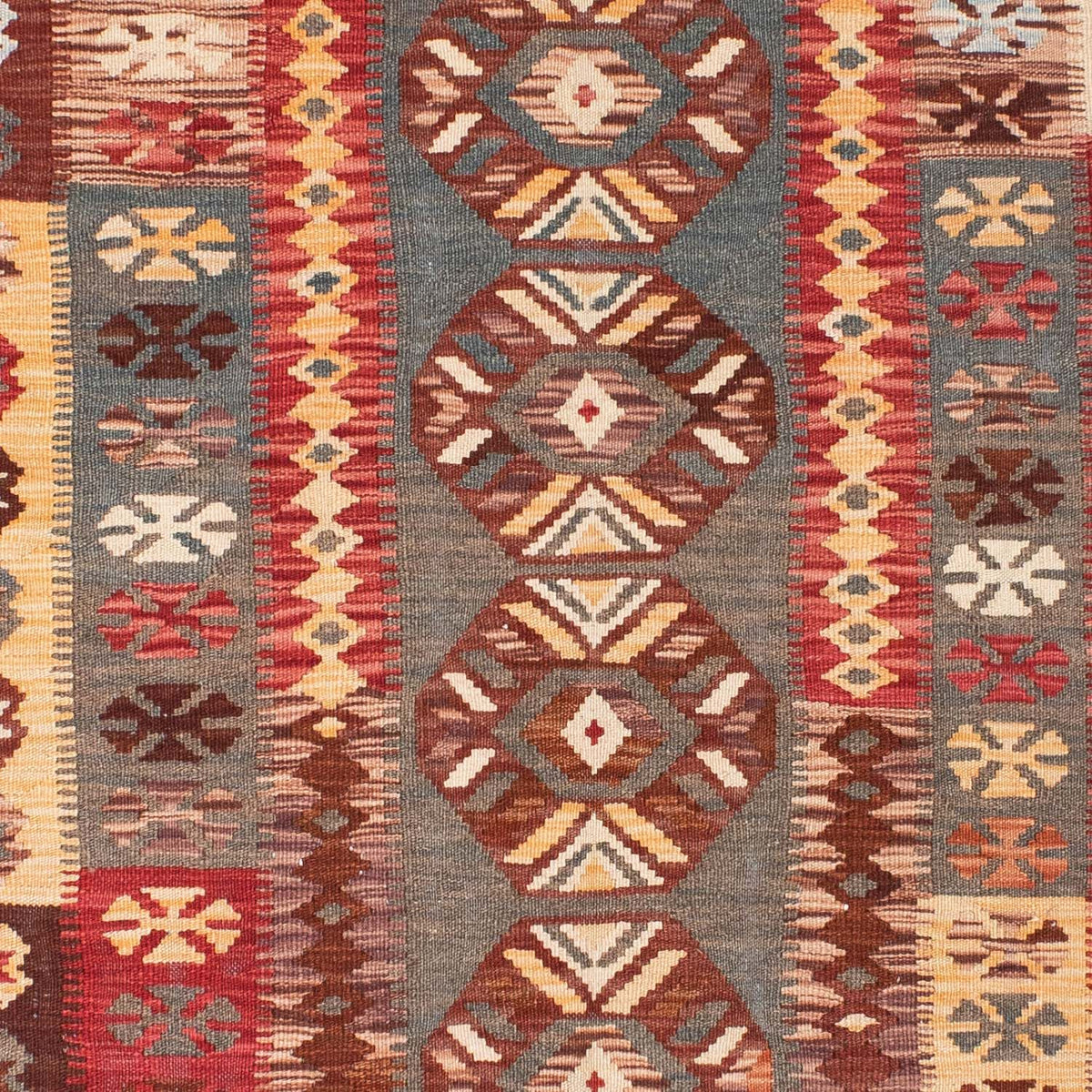 Kelim Rug - Oriental - 195 x 145 cm - multicolored