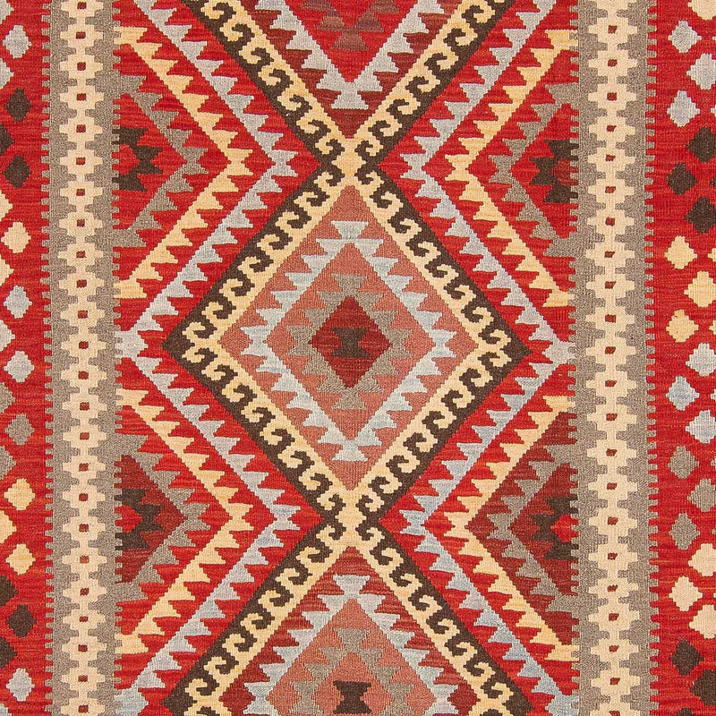 Kelim Rug - Splash - 304 x 199 cm - multicolored