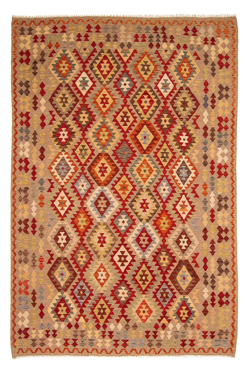 Kelim Rug - Splash - 292 x 205 cm - multicolored