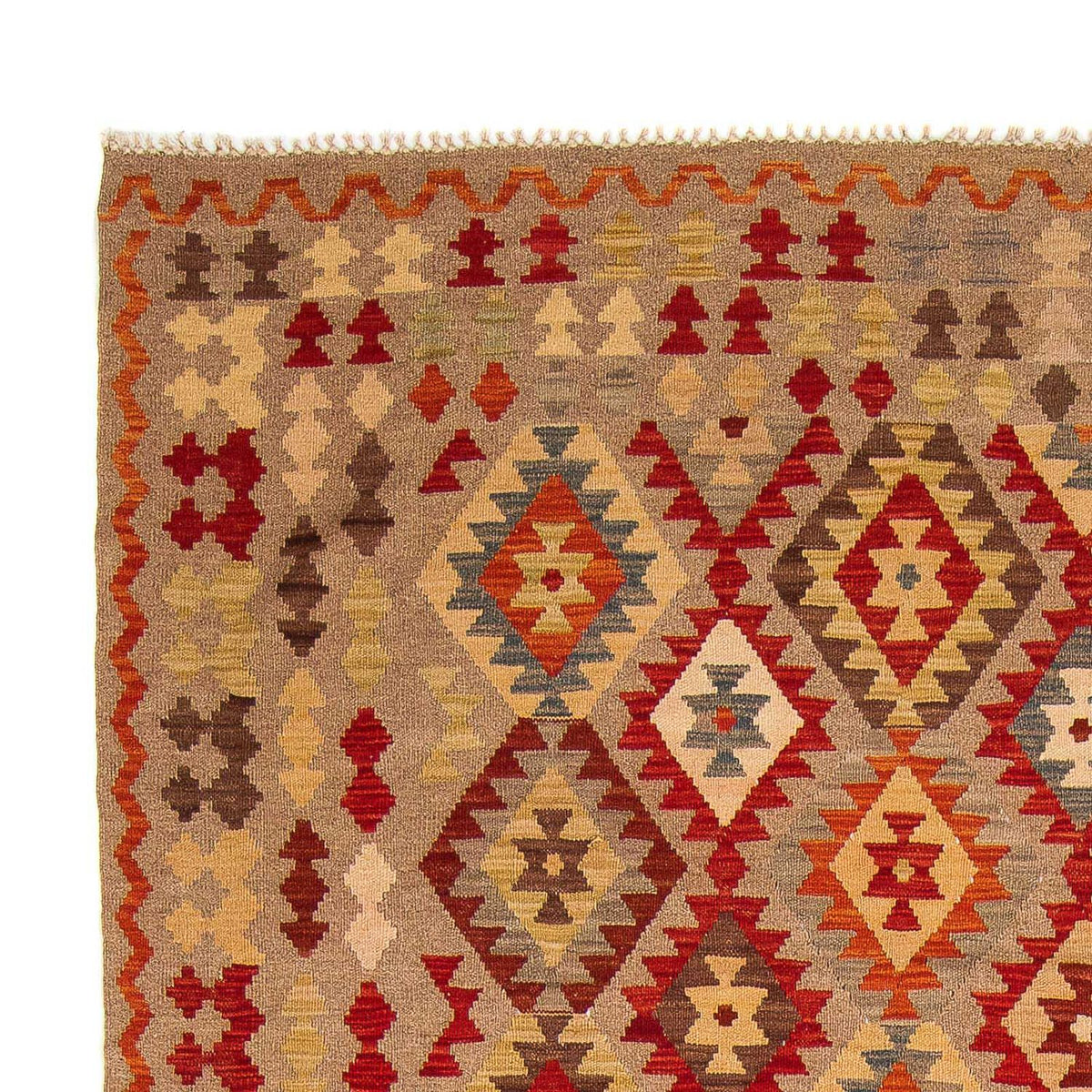 Kelim Rug - Splash - 292 x 205 cm - multicolored