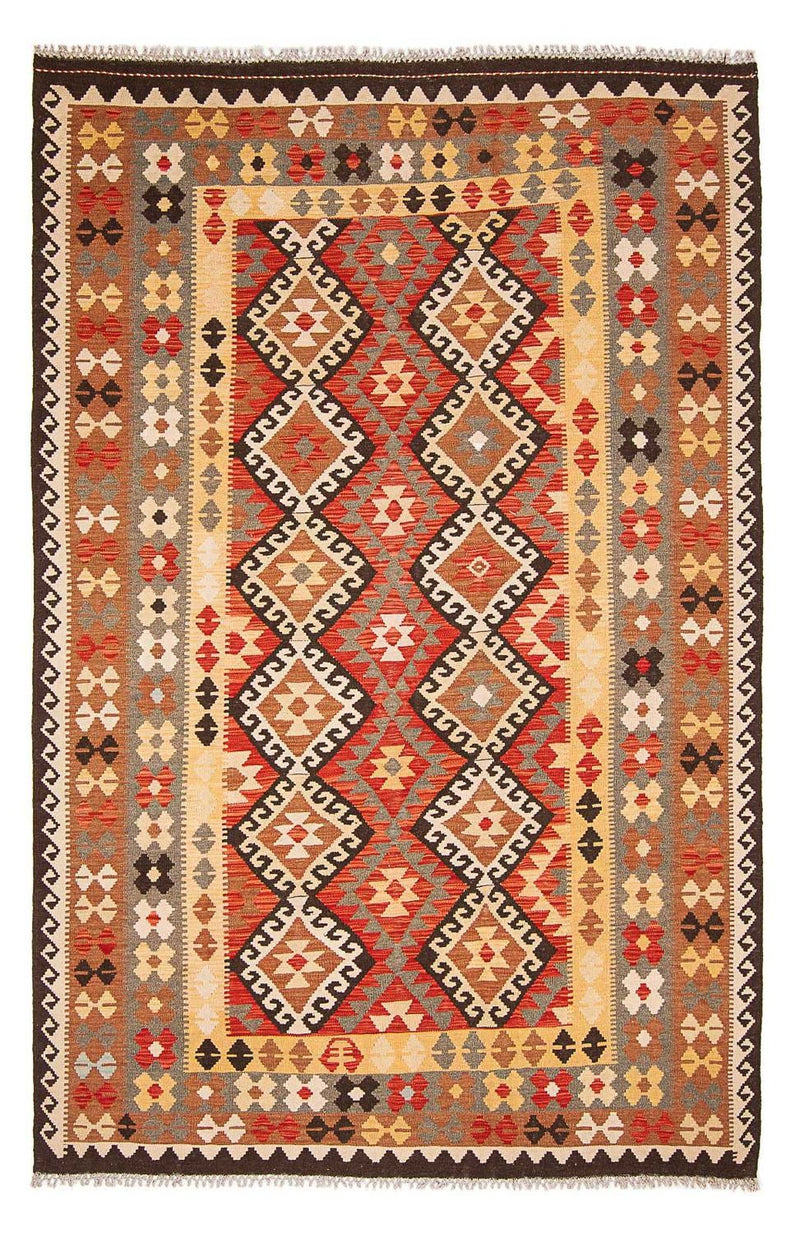 Kelim Rug - Splash - 293 x 200 cm - multicolored