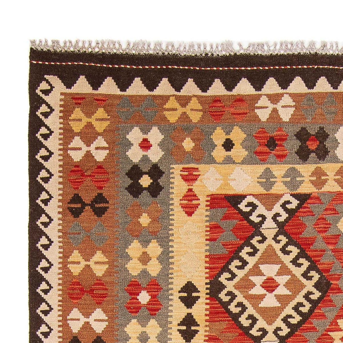 Kelim Rug - Splash - 293 x 200 cm - multicolored