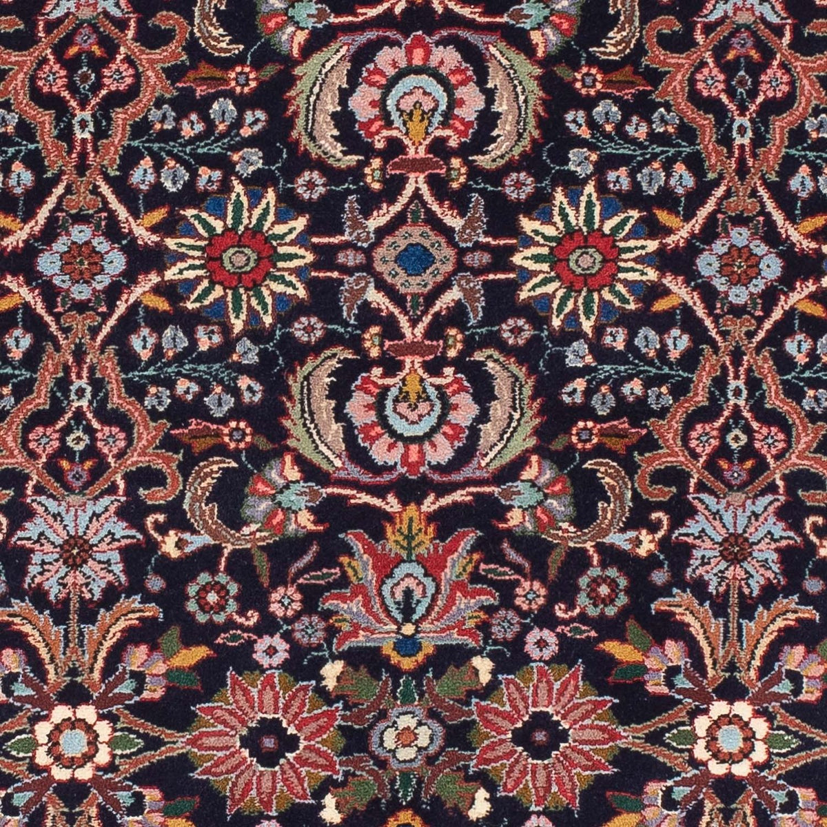 Runner Perser Rug - Bidjar - 210 x 74 cm - dark blue