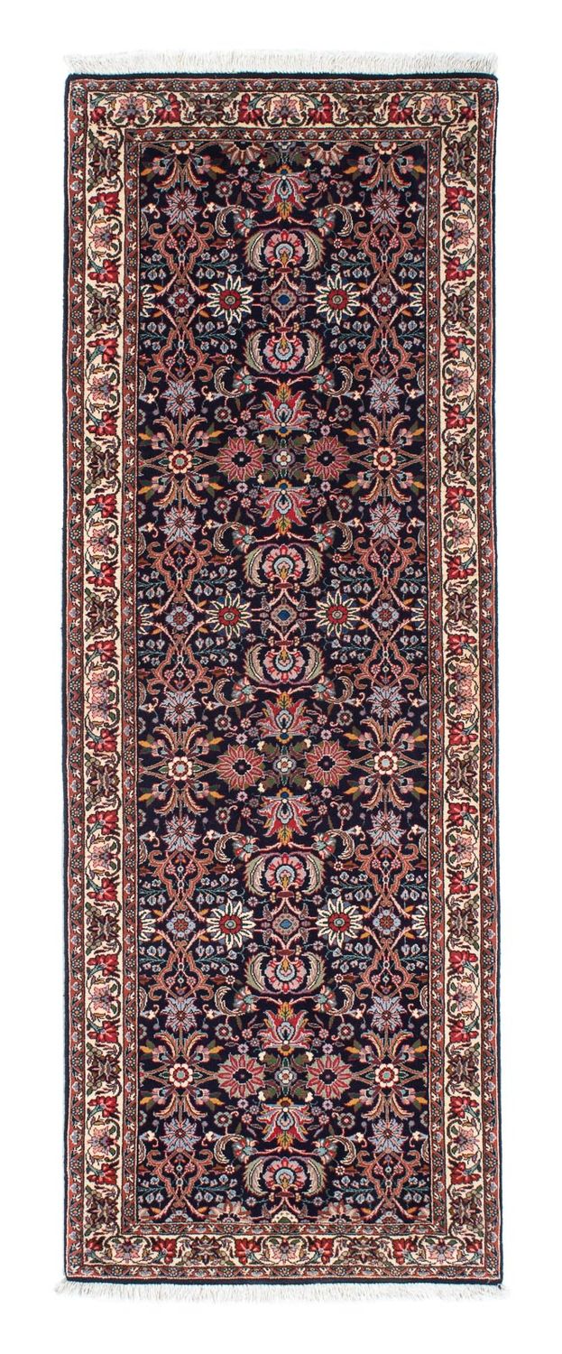 Runner Perser Rug - Bidjar - 210 x 74 cm - dark blue