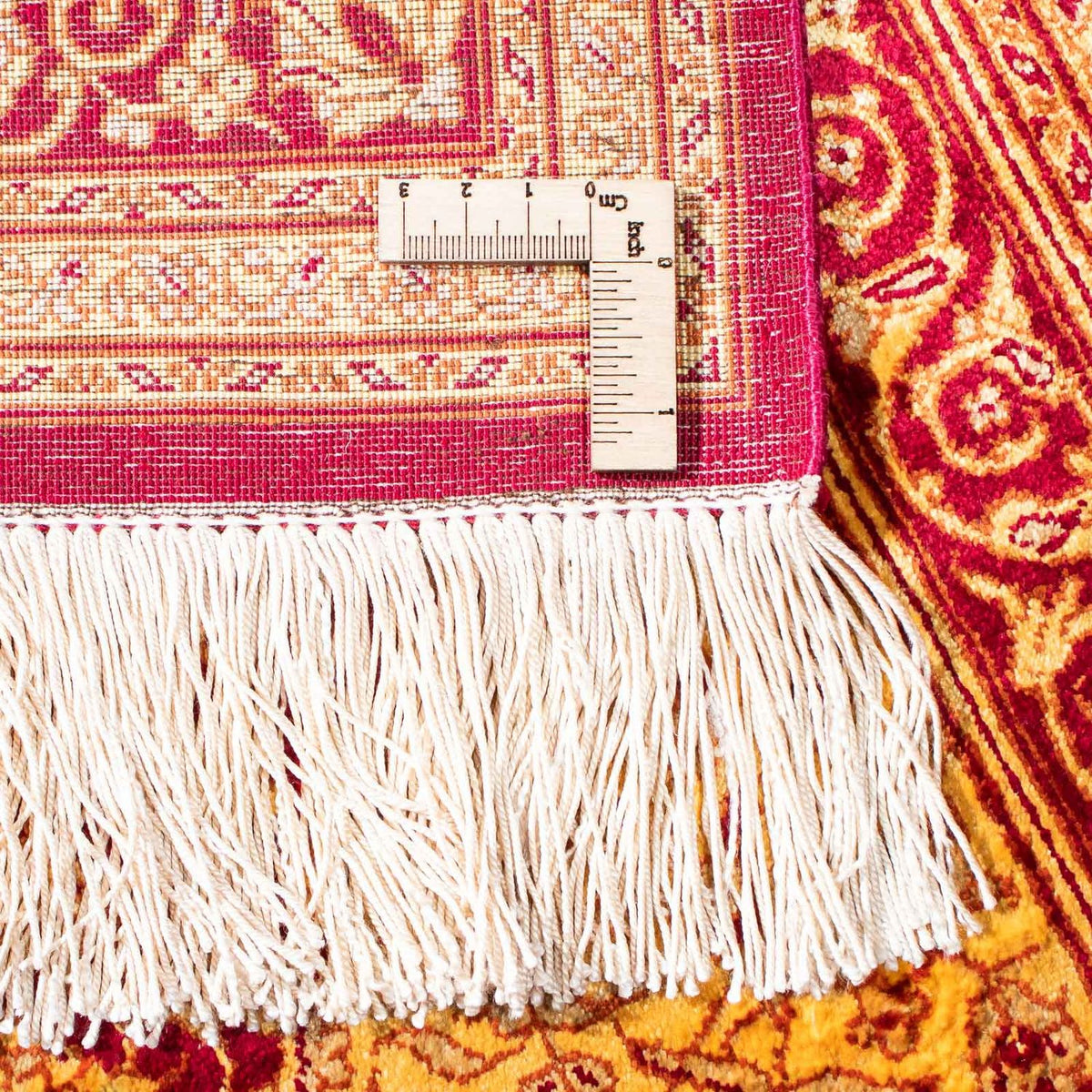 Perser Rug - Ghom - 147 x 102 cm - dark red