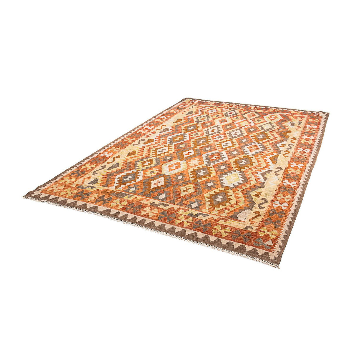 Kelim Rug - Splash - 292 x 200 cm - multicolored