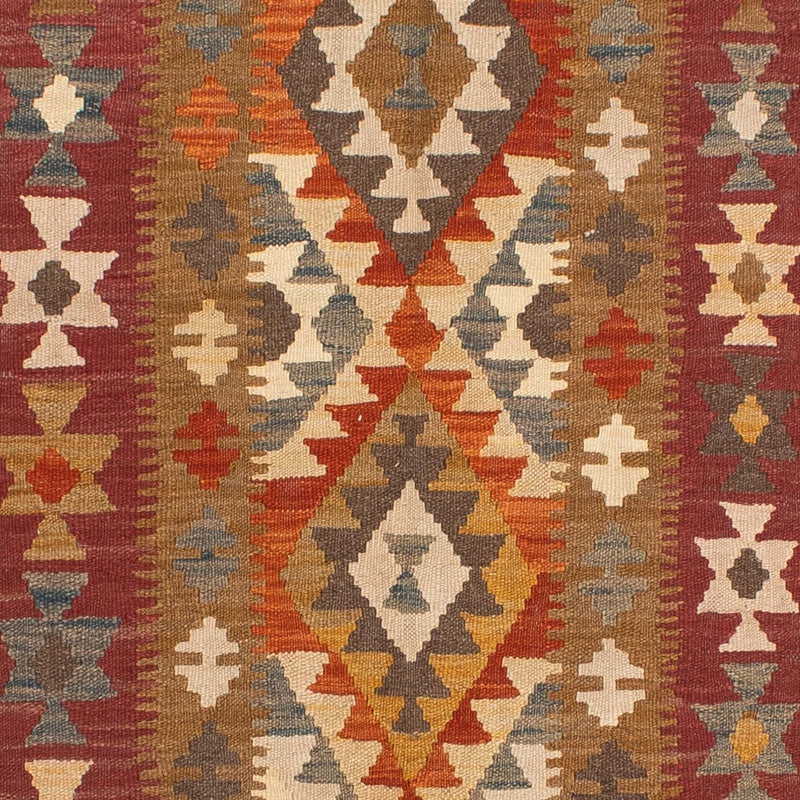 Kelim Rug - Splash - 201 x 153 cm - multicolored