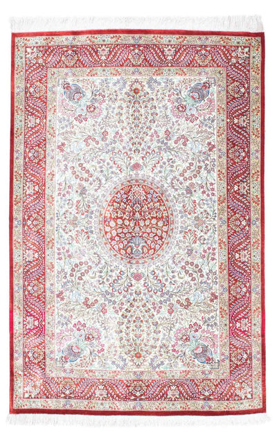 Qom Rug 102x159cm - Persian Rugs