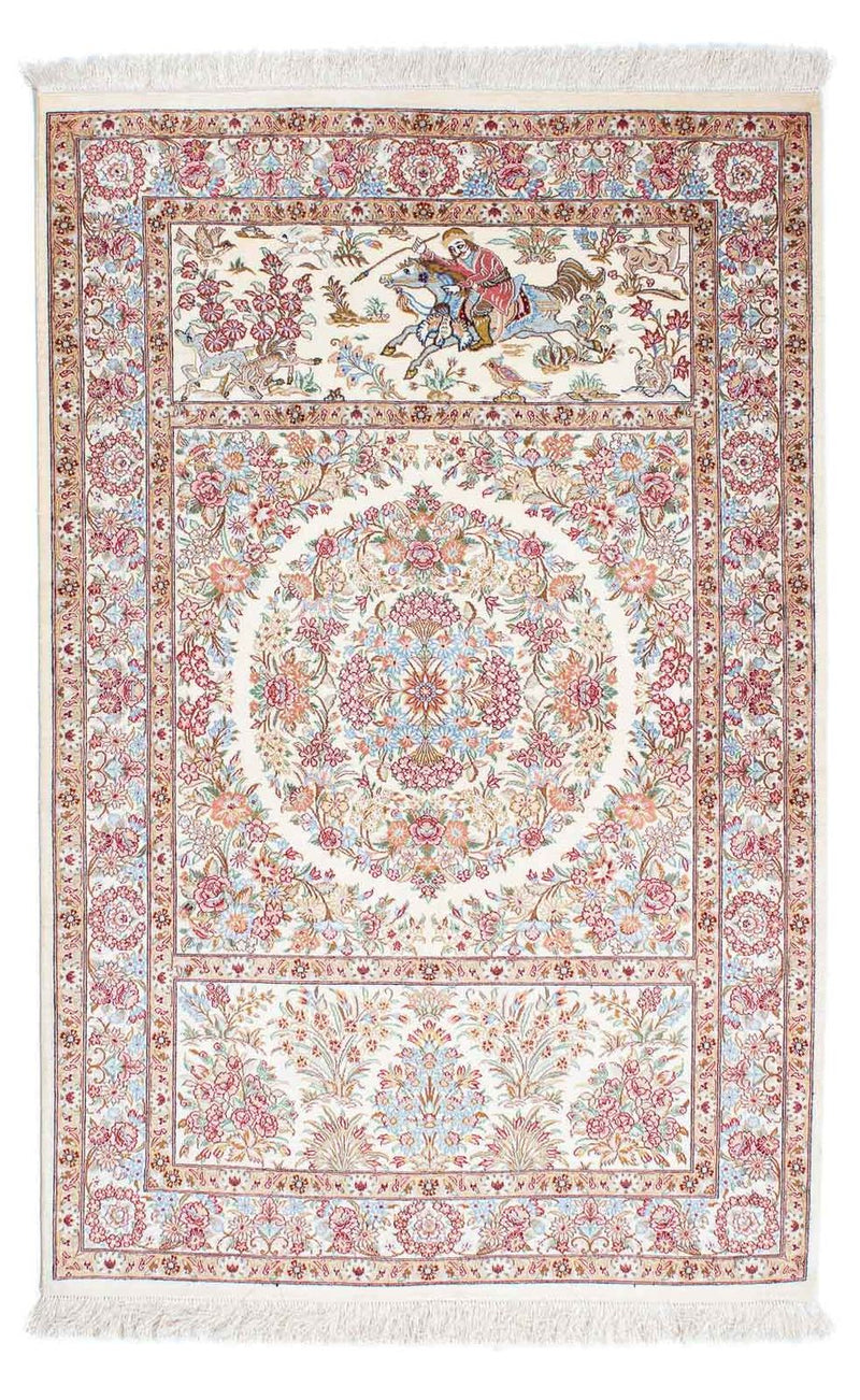 Perser Rug - Ghom - 157 x 100 cm - beige