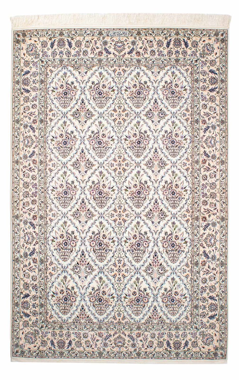 Perser Rug - Nain - Premium - 227 x 151 cm - beige
