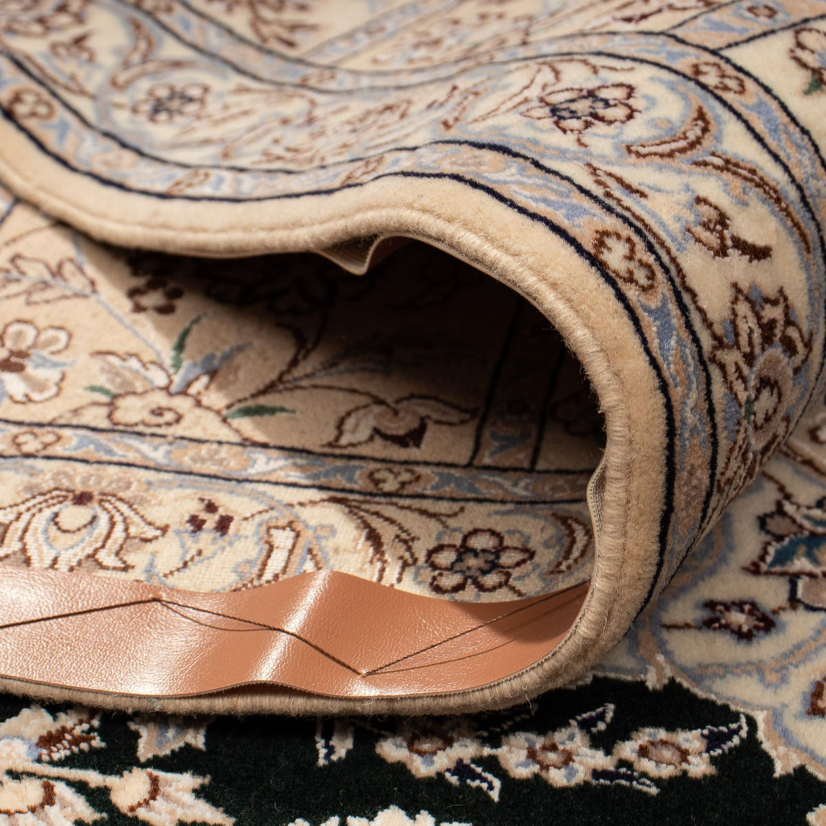 Perser Rug - Nain - Premium - 304 x 215 cm - dark blue