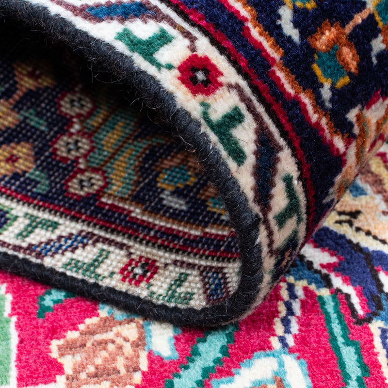 Runner Perser Rug - Tabriz - 400 x 105 cm - red