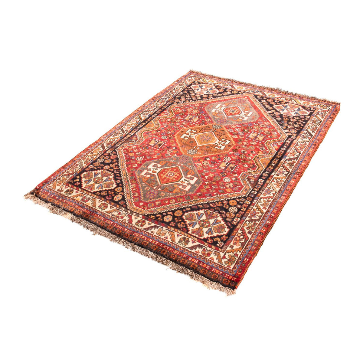 Perser Rug - Nomadic - 155 x 112 cm - red