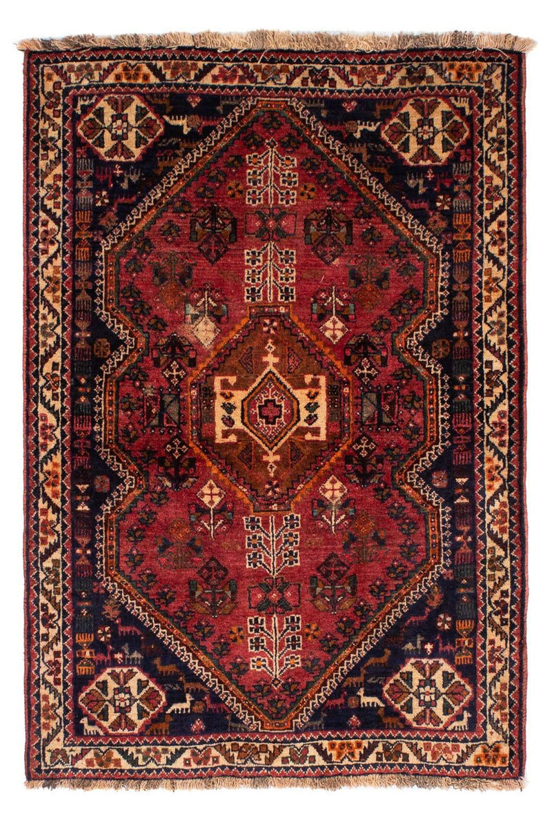 Perser Rug - Nomadic - 155 x 103 cm - dark red