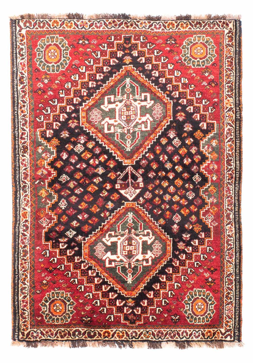 Perser Rug - Nomadic - 157 x 113 cm - dark blue