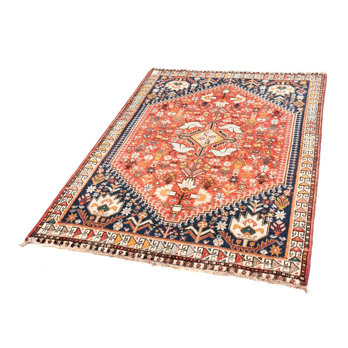Perser Rug - Nomadic - 154 x 110 cm - red