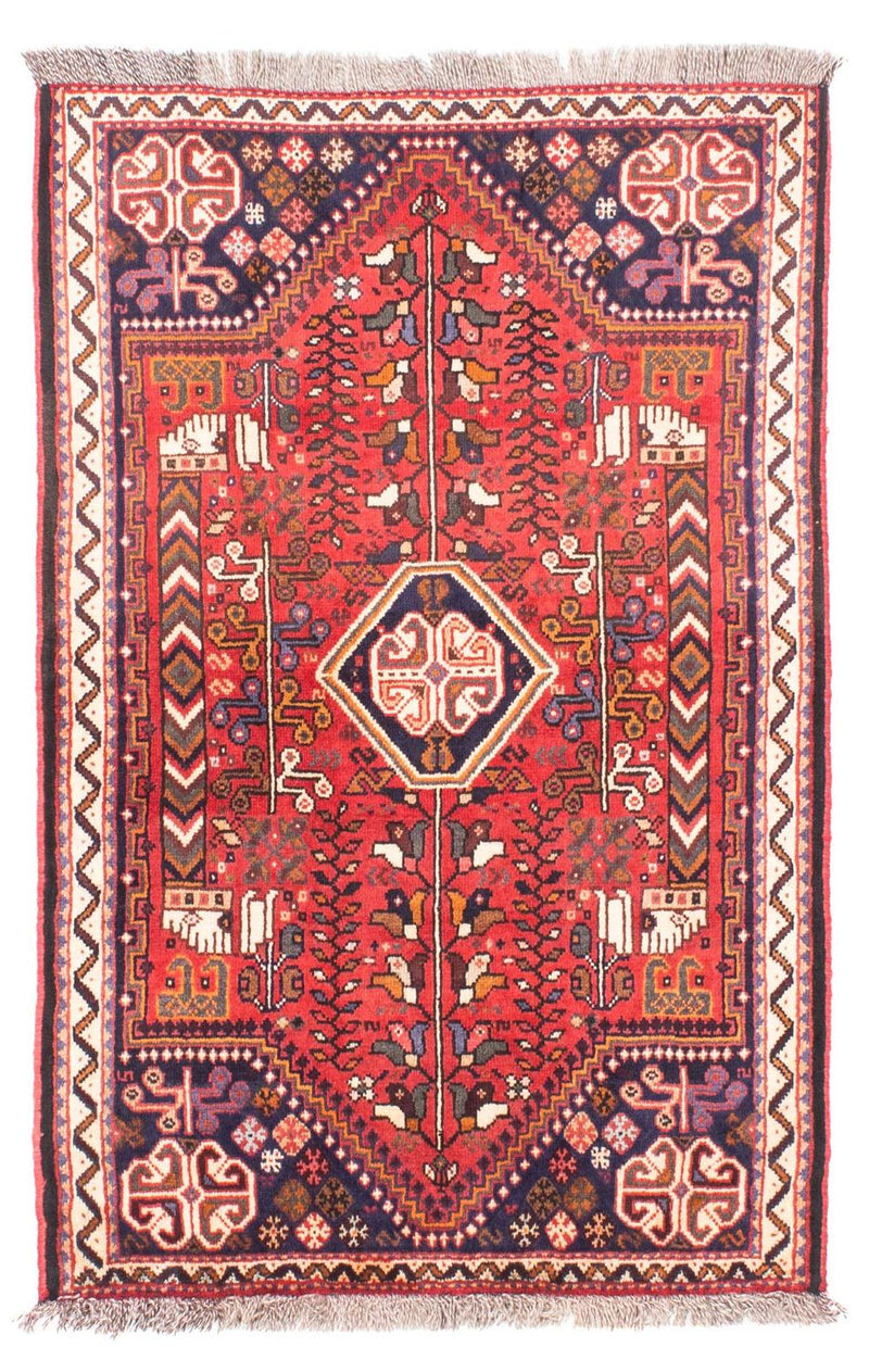 Perser Rug - Nomadic - 153 x 106 cm - dark red