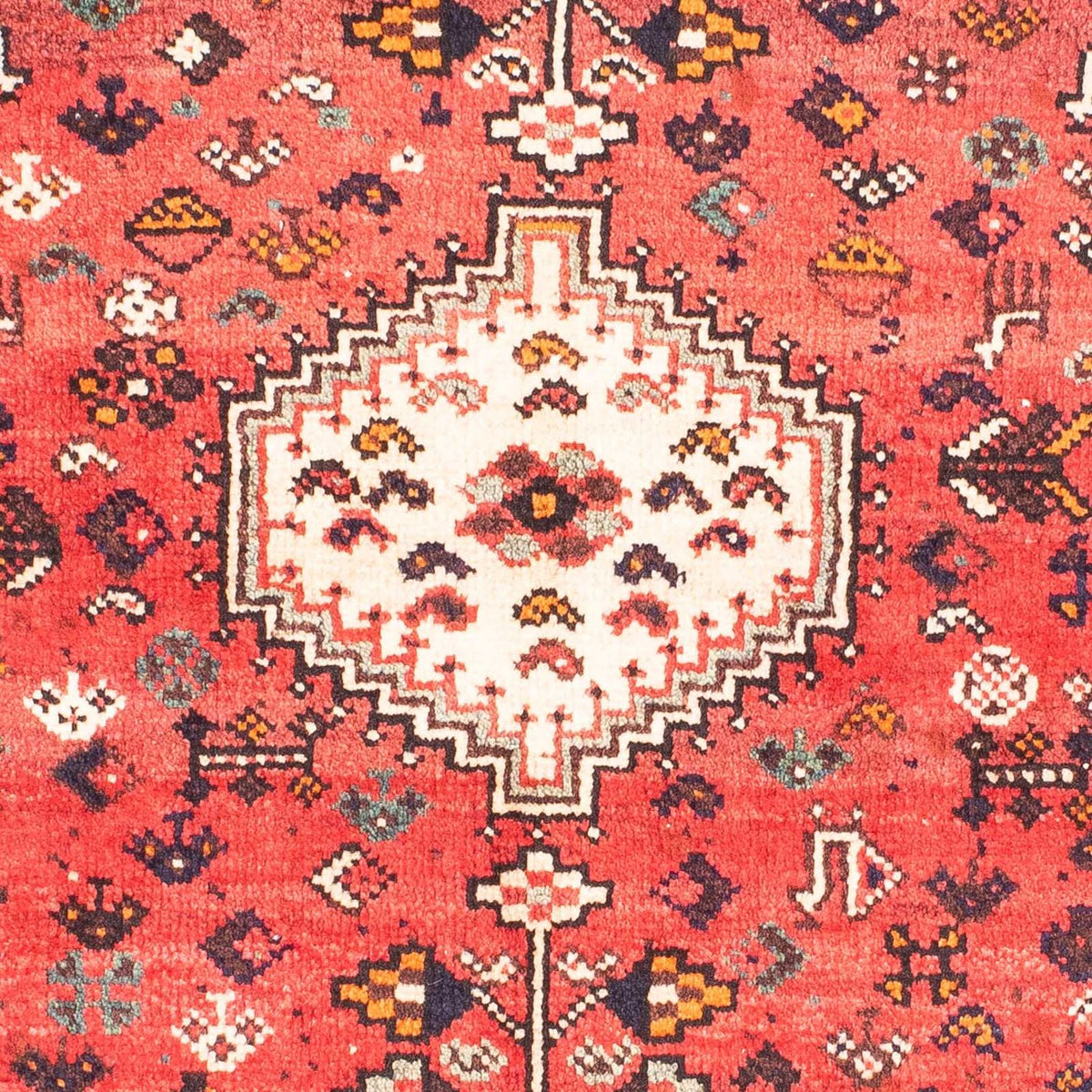 Perser Rug - Nomadic - 144 x 115 cm - light red