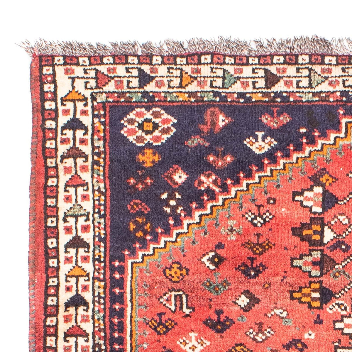 Perser Rug - Nomadic - 144 x 115 cm - light red