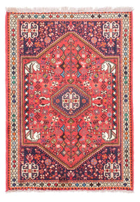 Perser Rug - Nomadic - 144 x 103 cm - red