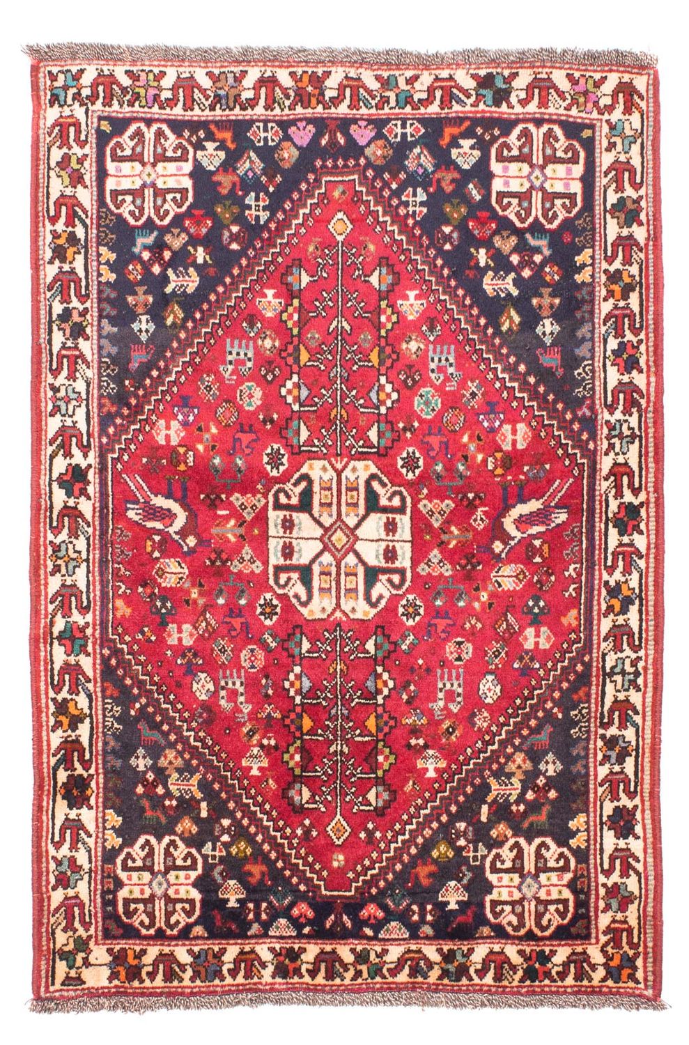 Perser Rug - Nomadic - 167 x 110 cm - red