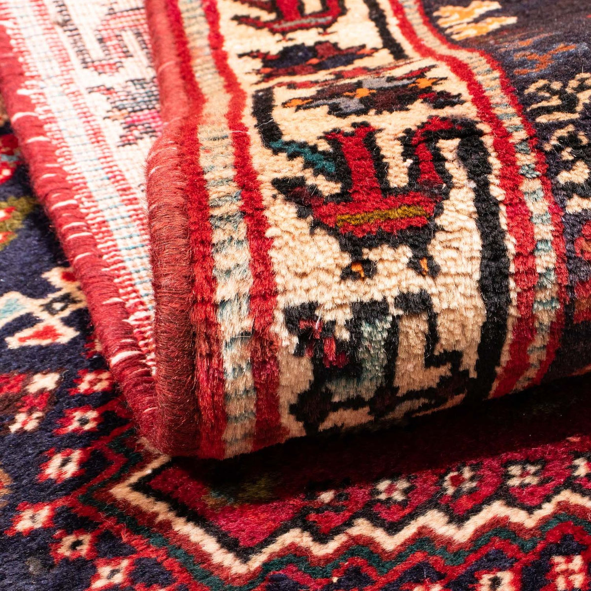 Perser Rug - Nomadic - 167 x 110 cm - red