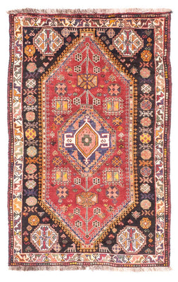 Perser Rug - Nomadic - 150 x 105 cm - dark red