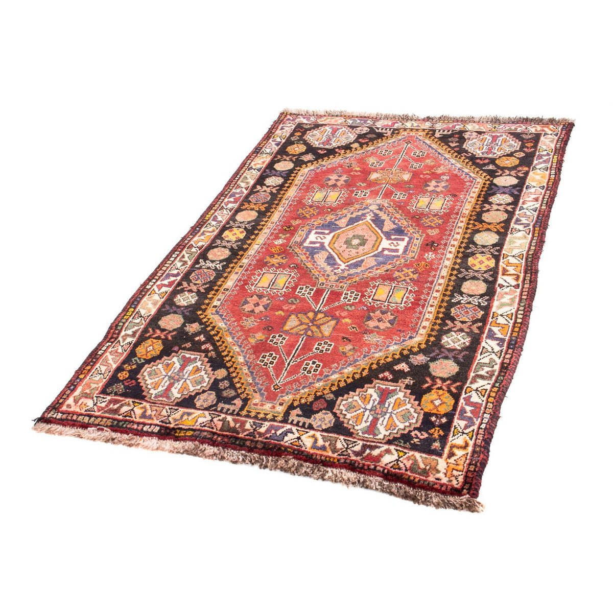 Perser Rug - Nomadic - 150 x 105 cm - dark red