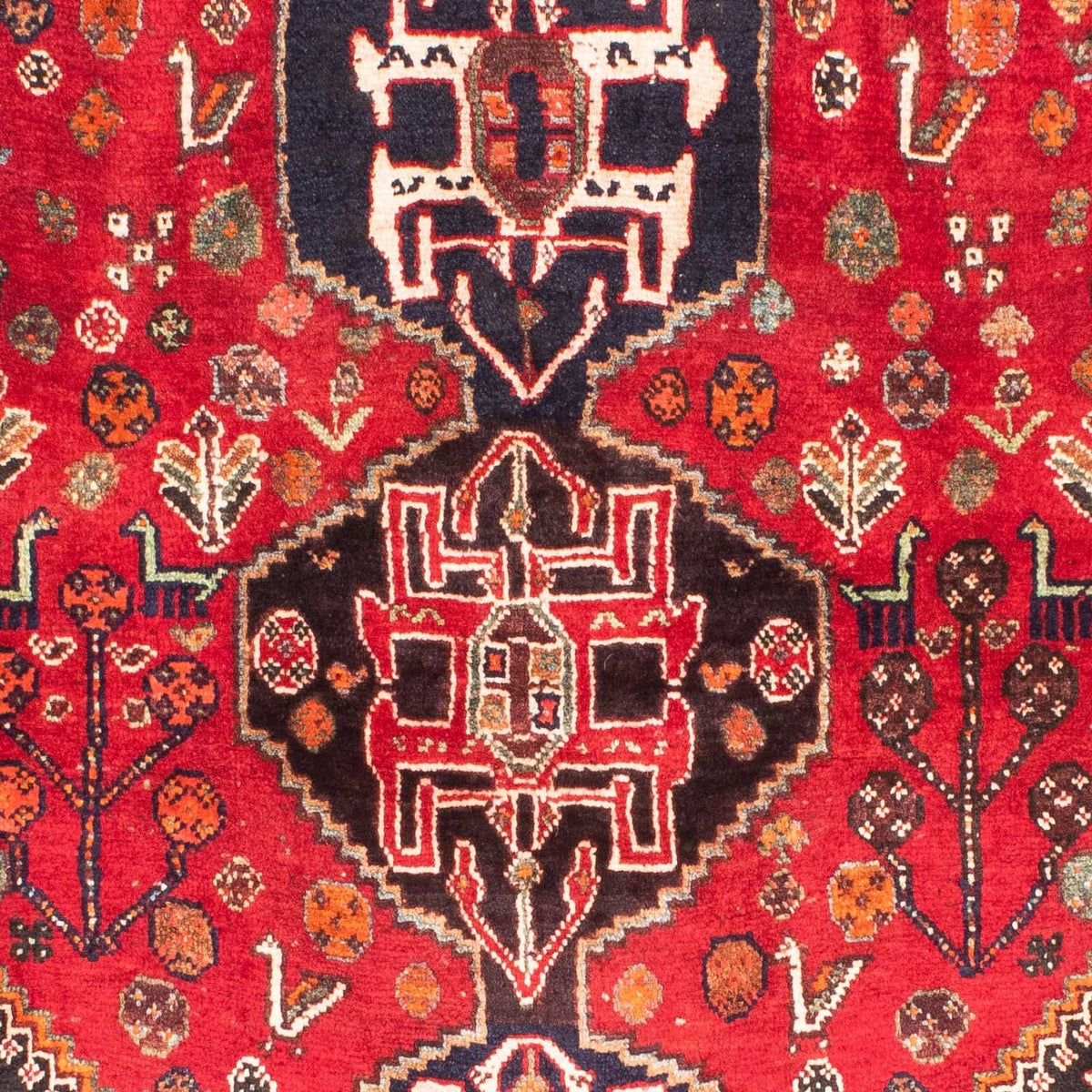 Perser Rug - Nomadic - 174 x 124 cm - dark red