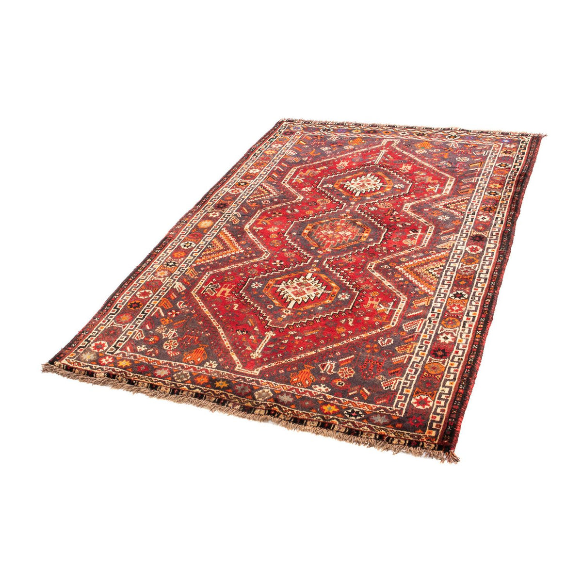 Perser Rug - Nomadic - 170 x 116 cm - dark red