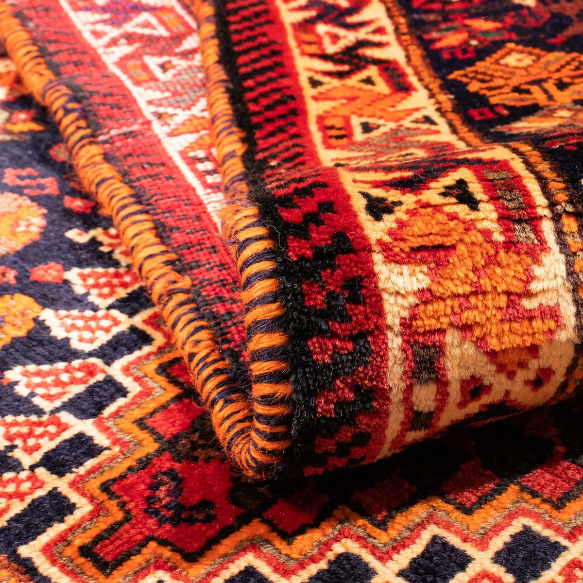 Perser Rug - Nomadic - 165 x 115 cm - dark red