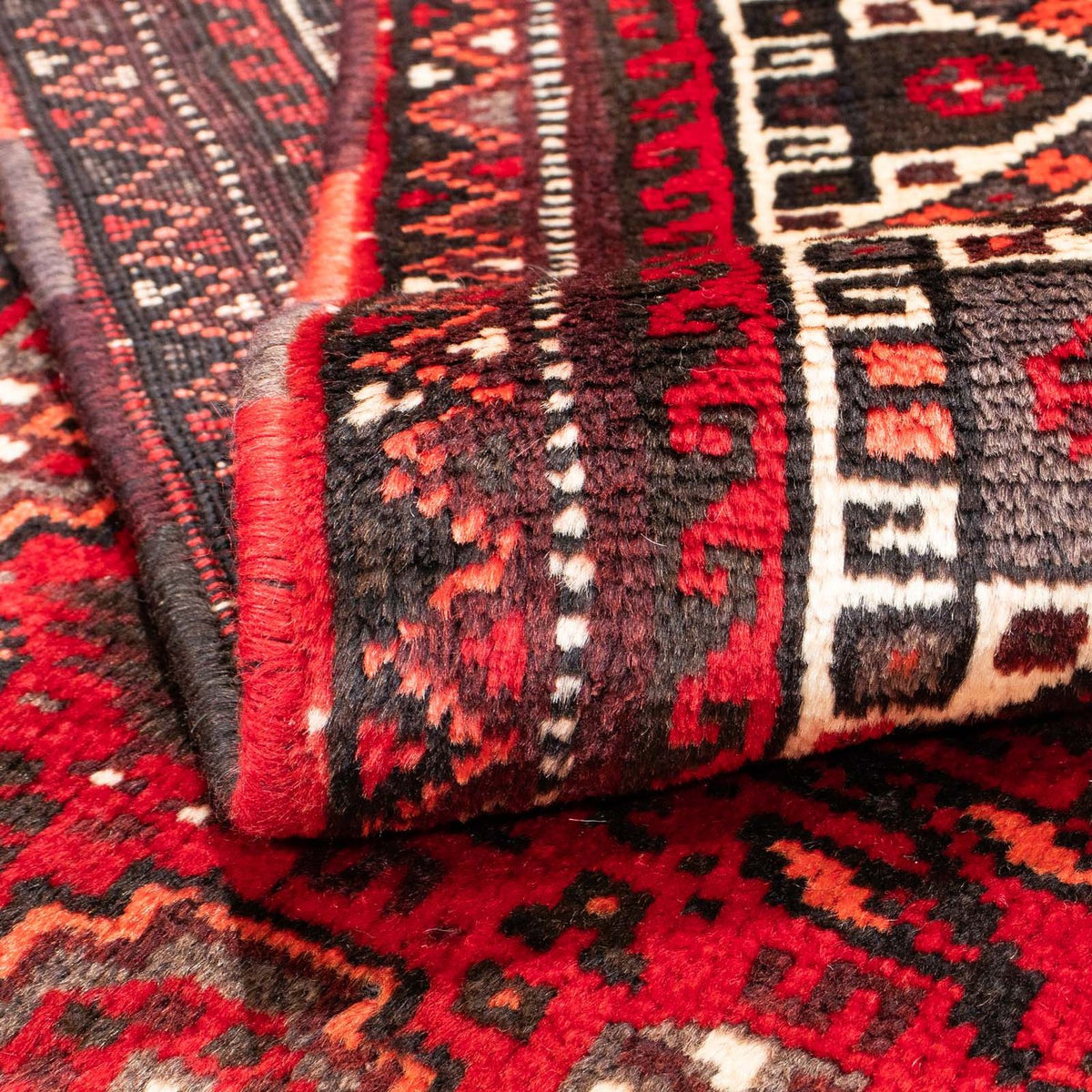 Perser Rug - Nomadic - 165 x 110 cm - dark red