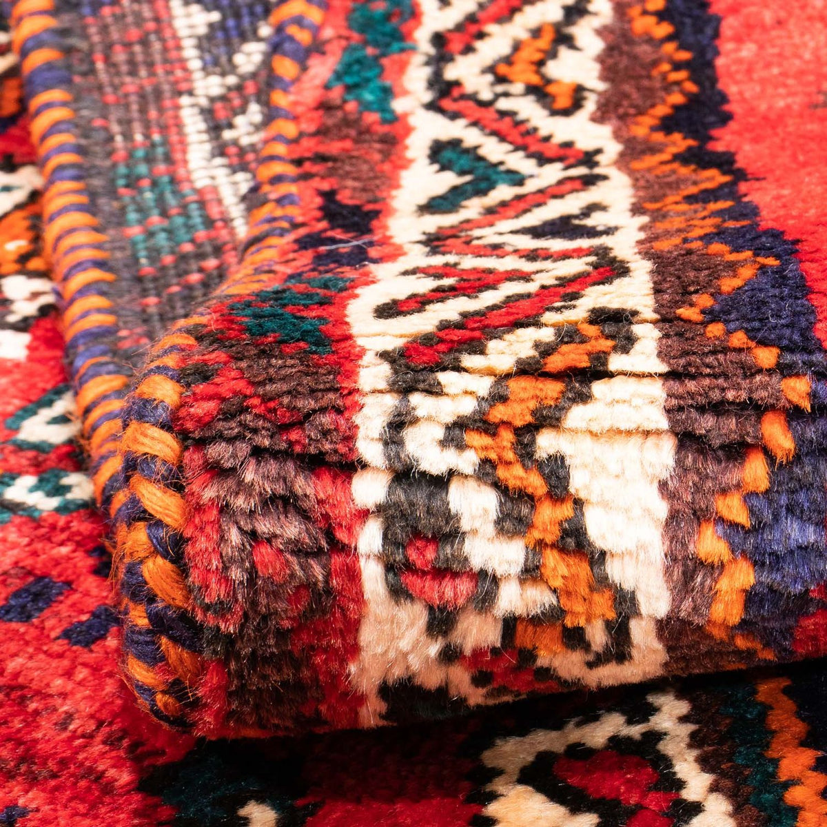 Perser Rug - Nomadic - 170 x 117 cm - dark red